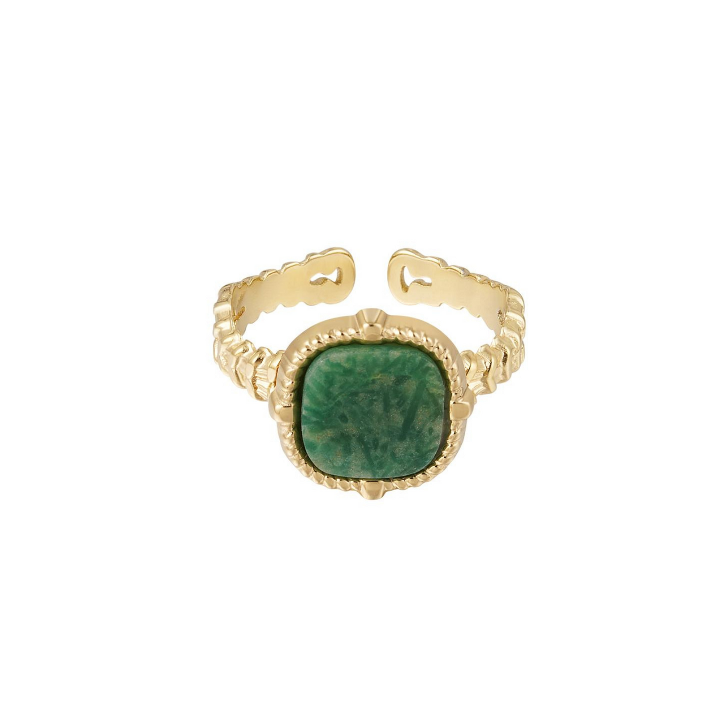 Ring Elegant Stone Smaragd
