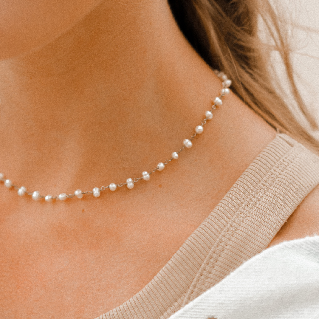 Ketting Chain Of Pearls